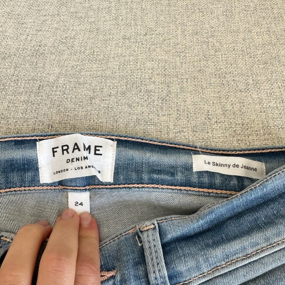 Frame Denim Ripped Jeans - Picture 2 of 4